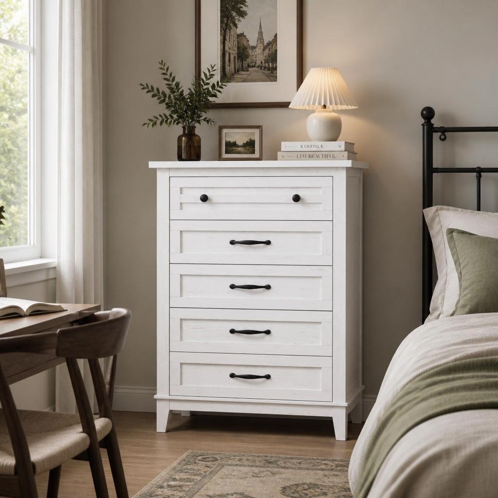 Comò verticale a 5 cassetti Ga - Bedroom Furniture recensione e prezzo