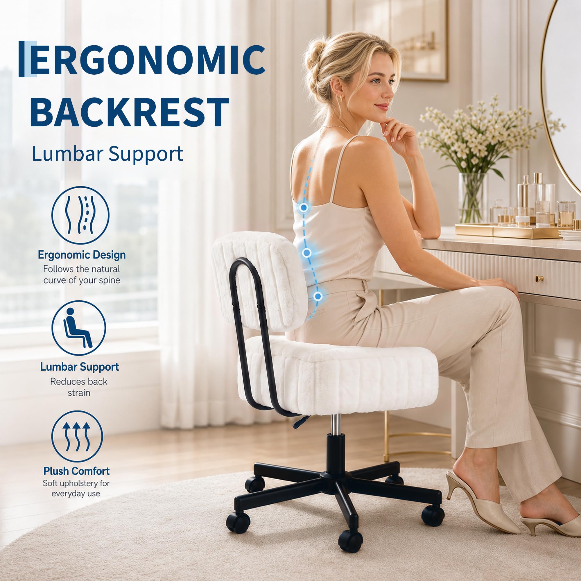Sedia da toeletta con vano por - Bedroom Furniture recensione e prezzo