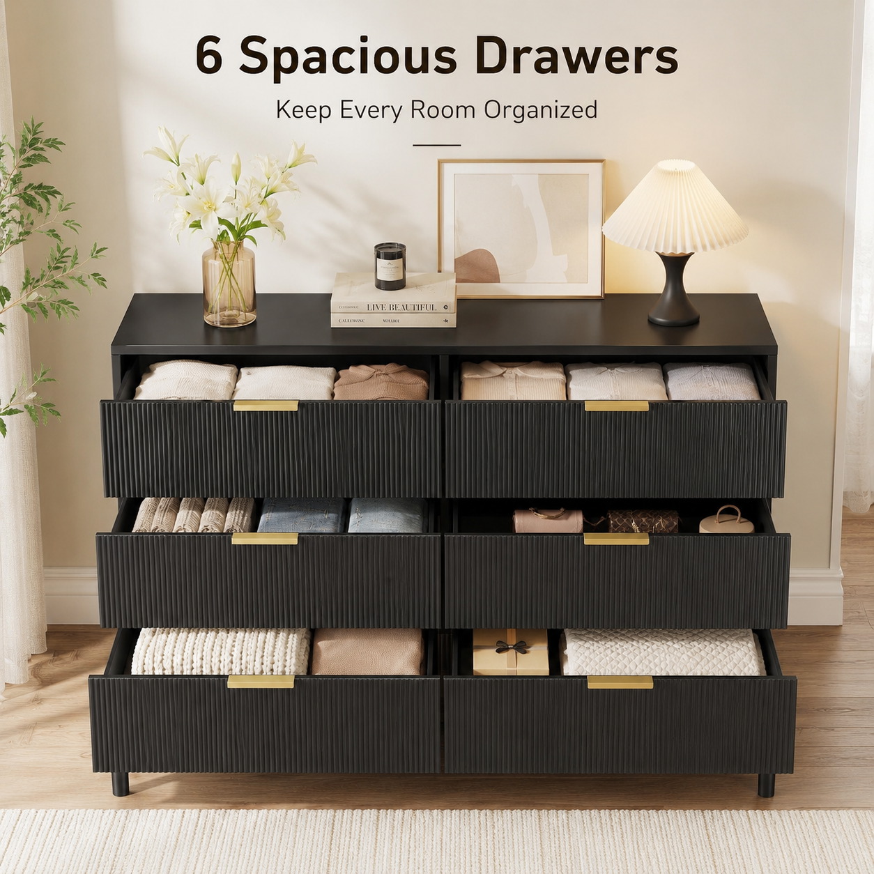Cassettiera a 6 cassetti scana - Bedroom Furniture recensione e prezzo