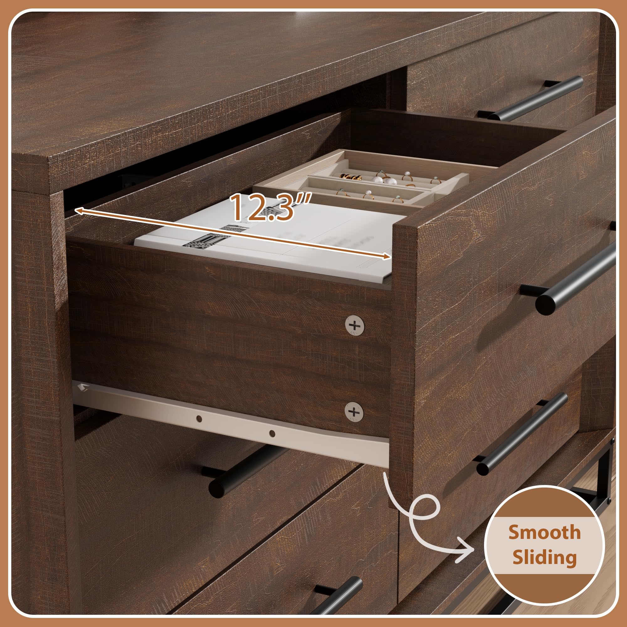 Comò a 6 cassetti per la camer - Bedroom Furniture recensione e prezzo