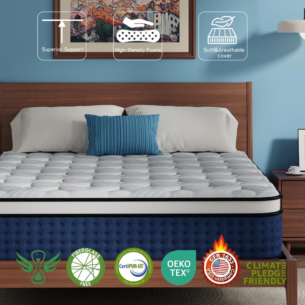 Materasso Queen, Materasso Ibr - Memory Foam Mattress In A Box Queen recensione e prezzo